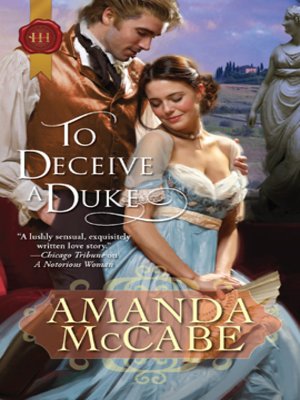 cover image of To Deceive a Duke